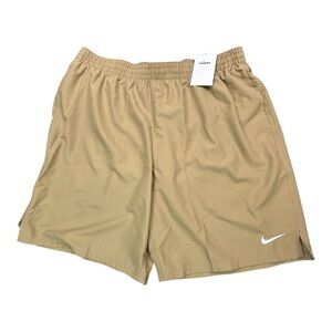 Nike Swim Men’s Swim Trunks Shorts Brown NESSF558 Mesh Brief Liner Size 2XL NWT